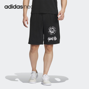 neo男子运动五分短裤 Adidas 新款 当季 IA6793 阿迪达斯官方正品