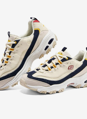 Skechers/斯凯奇正品D'LITES 1.0女子个性运动耐磨休闲老爹鞋