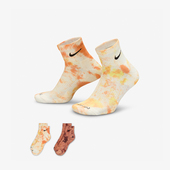 HF6838 Nike 男女耐穿舒适棉吸汗袜子两双装 专柜新款 904 耐克正品