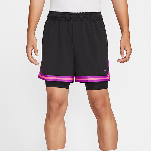 Nike/耐克正品DNA Dri-FIT男士二合一篮球经典休闲短裤HJ4234-011