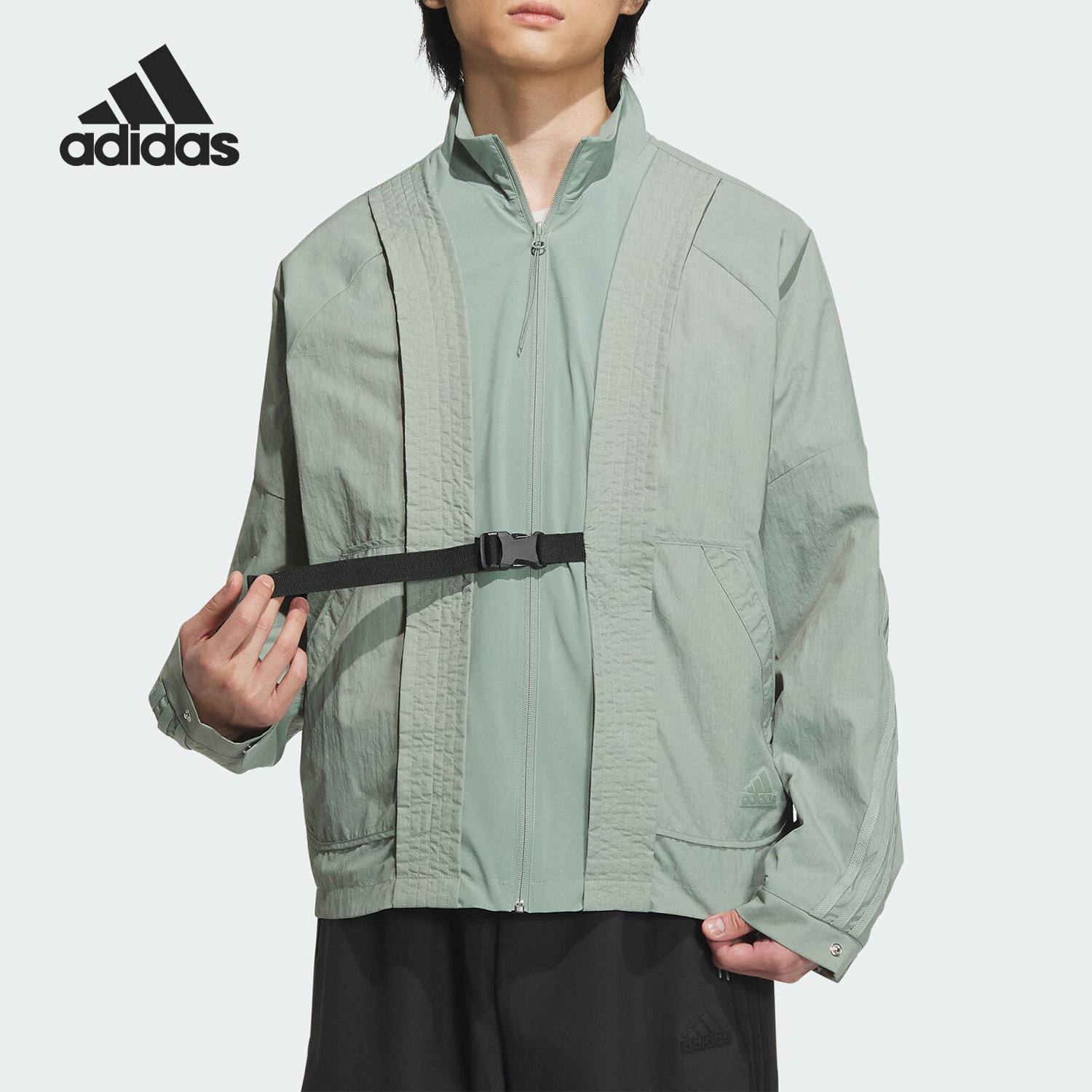 Adidas/阿迪达斯官方正品M FUSTL SHAKET 男士立领夹克外套IZ3178,运动服/休闲服装,运动茄克/外套,淘宝优惠券,粉丝福利购,淘宝优惠卷