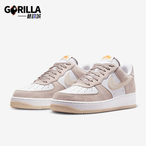 Nike/耐克正品AIR FORCE 1男士拼接翻毛皮低帮板鞋IB3080-001