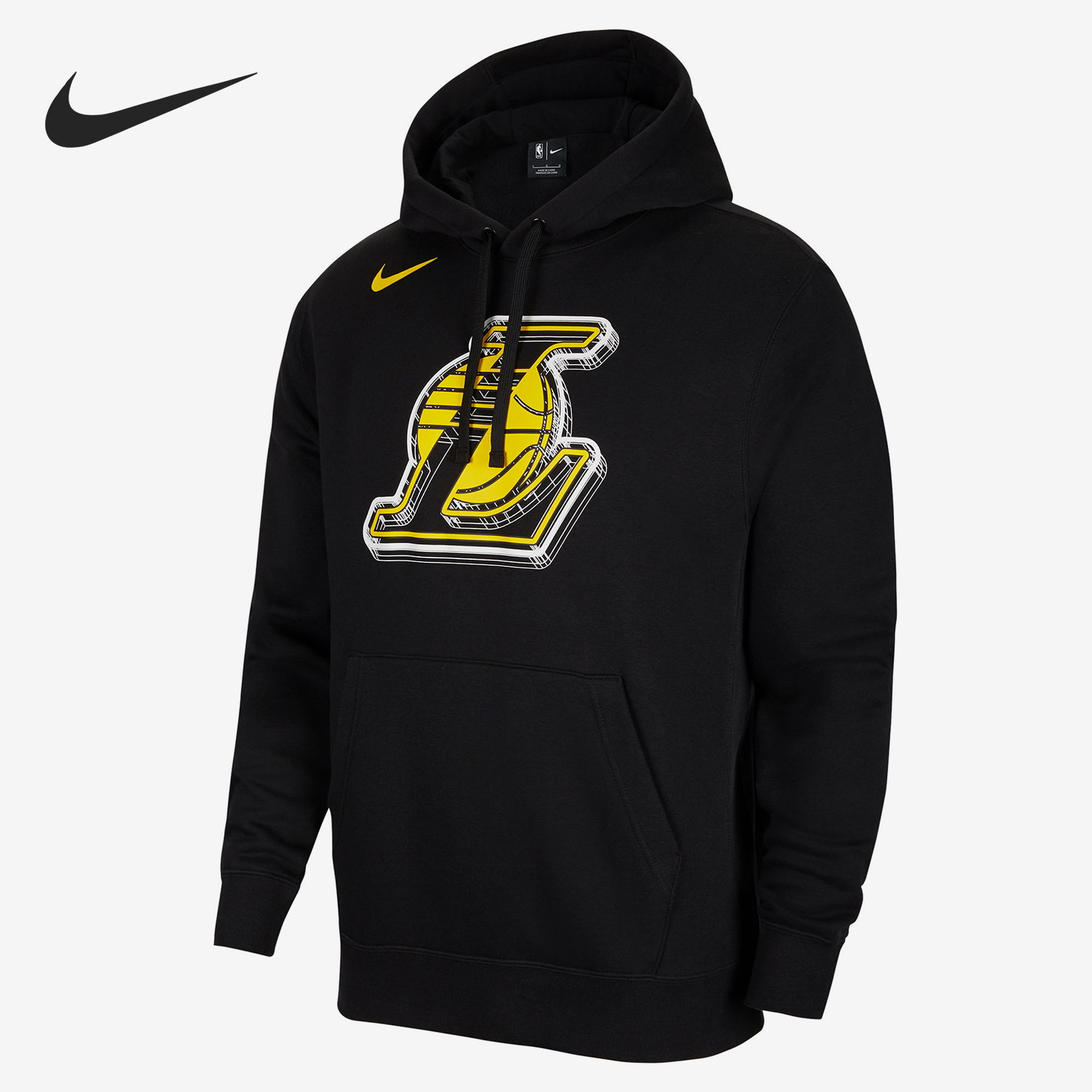 nike/耐克正品新款詹姆斯篮球运动休闲男子连帽套头衫 dn4984-010