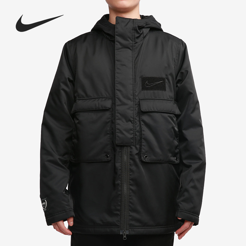 耐克男子舒适休闲运动棉衣