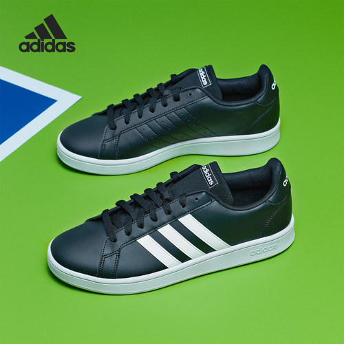 adidas夏季低帮系带eg4029运动鞋