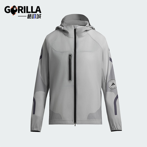 Adidas/阿迪达斯正品RUNNING JACKET女士经典跑步运动外套JW2018