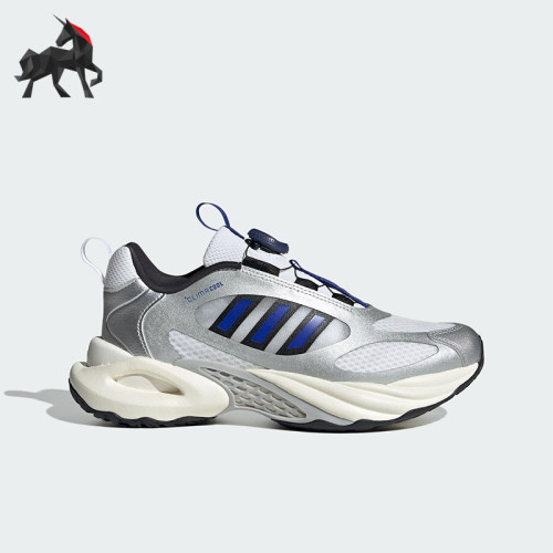 Adidas/阿迪达斯正品2025 GS女子大童耐磨经典缓震跑步鞋JS4059
