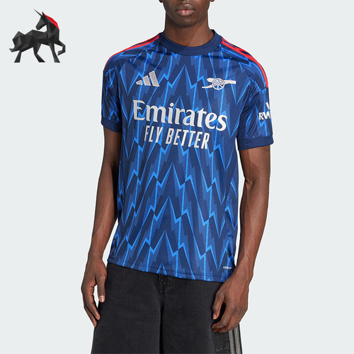 Adidas/阿迪达斯正品舒适春季款男士圆领透气足球短袖JI9511
