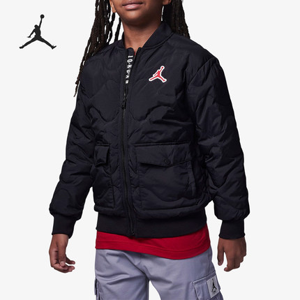 Nike/耐克正品Jordan冬季新款大童保暖梭织运动羽绒服FZ6538