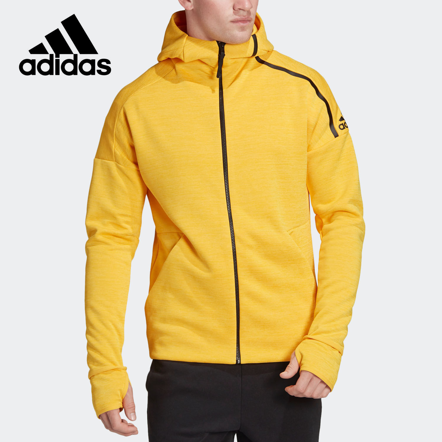 adidas/阿迪达斯官方正品 新款男子climalite运动夹克外套 eb5232