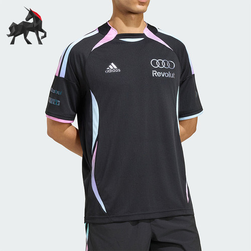 Adidas/阿迪达斯正品AU TG JSY AM 奥迪F1车队经典短袖T恤KE6662