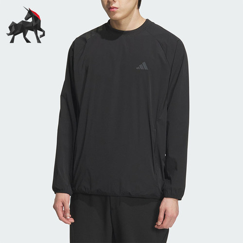 Adidas/阿迪达斯正品CREW JACKET男士梭织高尔夫运动卫衣JM2942