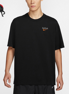 Nike/耐克正品秋季新款男士宽松透气运动休闲短袖FZ8084-010