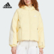阿迪达斯正品 PUFFY Adidas DOWN J女士保暖羽绒服JG5922