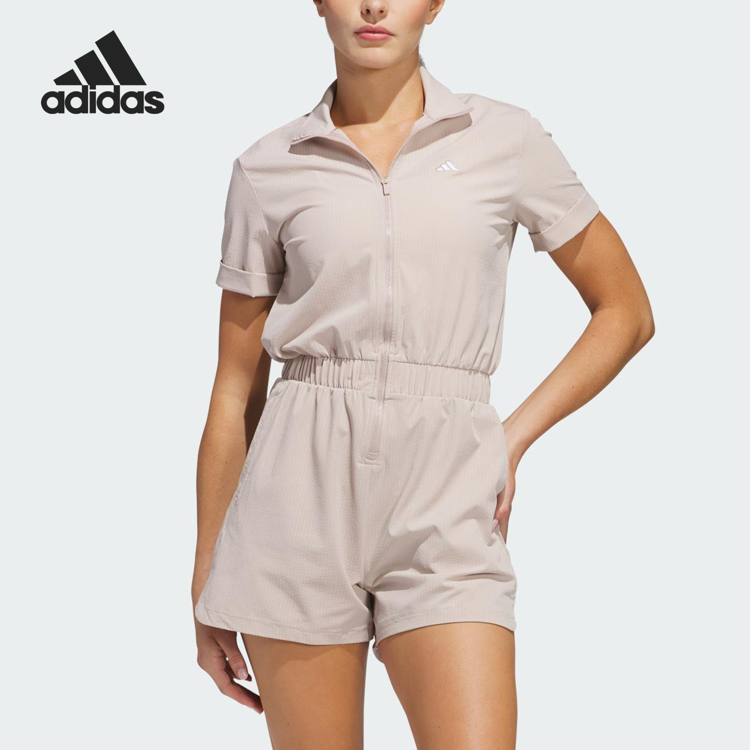 Adidas/阿迪达斯正品GO-TO ROMPER女士高尔夫连体衣JE7299