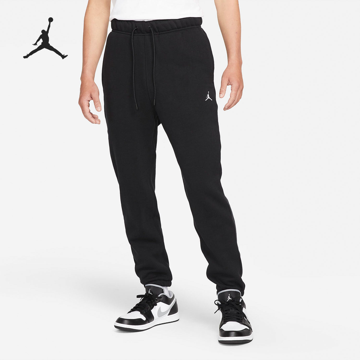 Nike/耐克正品 JORDAN 男子加绒实战篮球训练长裤DA9821-010
