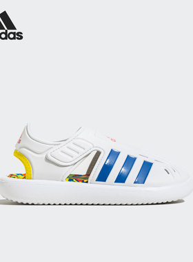 Adidas/阿迪达斯正品新款大童魔术贴包头运动休闲凉鞋ID5838