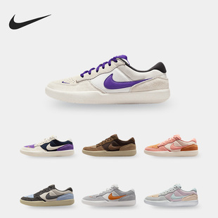 Force 58男女耐穿经典 翻毛皮滑板鞋 201 Nike DV5477 耐克正品