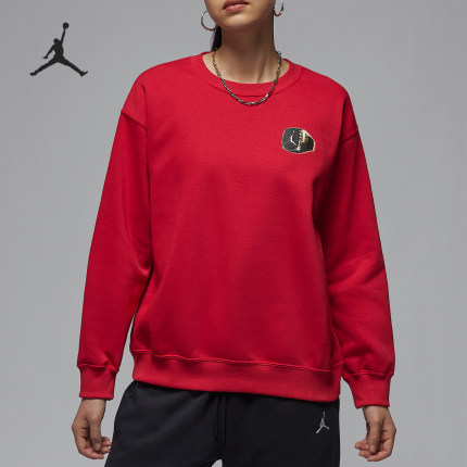 Nike/耐克官方正品JORDAN女士时尚图案印花休闲卫衣HJ0206-687
