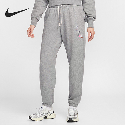 Nike/耐克正品2026春季款女士日常束脚针织印花长裤IQ3941-063