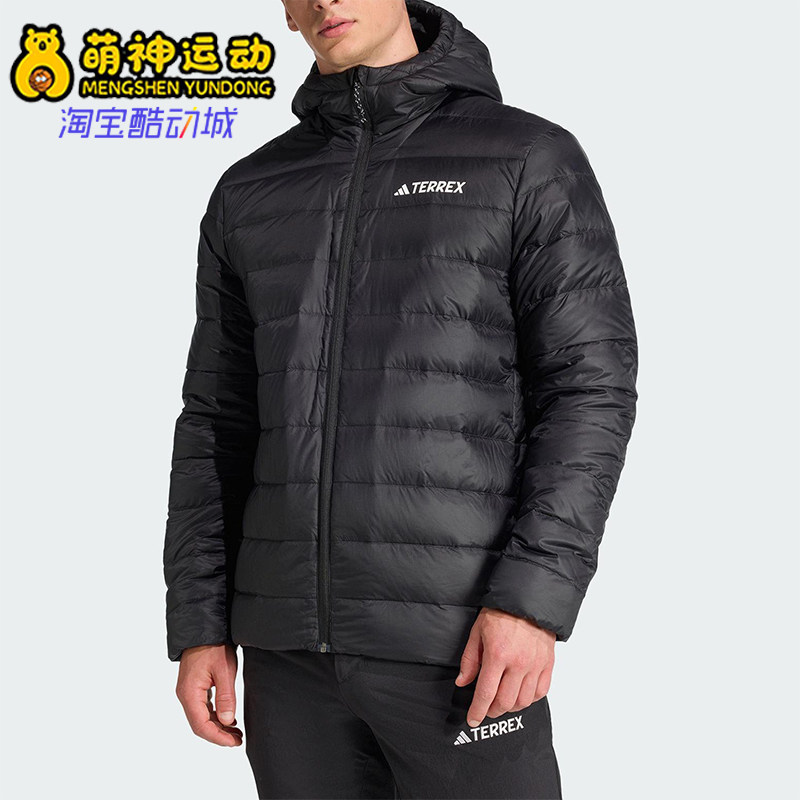 Adidas/阿迪达斯正品2025 MULTI男士休闲保暖户外羽绒服KB2176