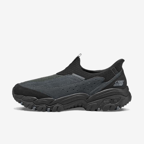 Skechers斯凯奇正品ArchFit男低帮舒适户外功能鞋237778C-DKGY