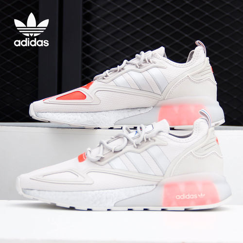 阿迪达斯ZX2KBOOST男女跑步鞋