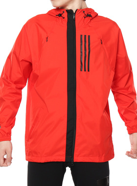 Adidas/阿迪达斯正品 M WND JKT 男子休闲运动梭织夹克外套DZ0051