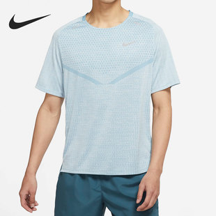 Nike/耐克官方正品当季新款跑步训练男子运动短袖T恤DM4754-494