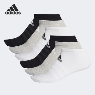 DZ9407 男女休闲透气低帮运动袜子六双装 阿迪达斯官方正品 Adidas