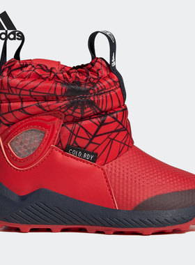 Adidas/阿迪达斯正品冬季新款蜘蛛侠联名小童保暖雪地靴 FV4271