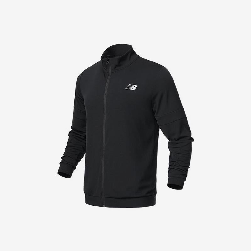 New Balance/NB正品2025新款男子户外休闲立领夹克外套MJ21032-BK