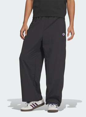 Adidas/阿迪达斯正品三叶草男士宽松梭织运动休闲长裤JM9743