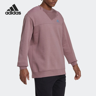 秋季 新款 阿迪达斯官方正品 Adidas 男子运动休闲套头卫衣HN4760