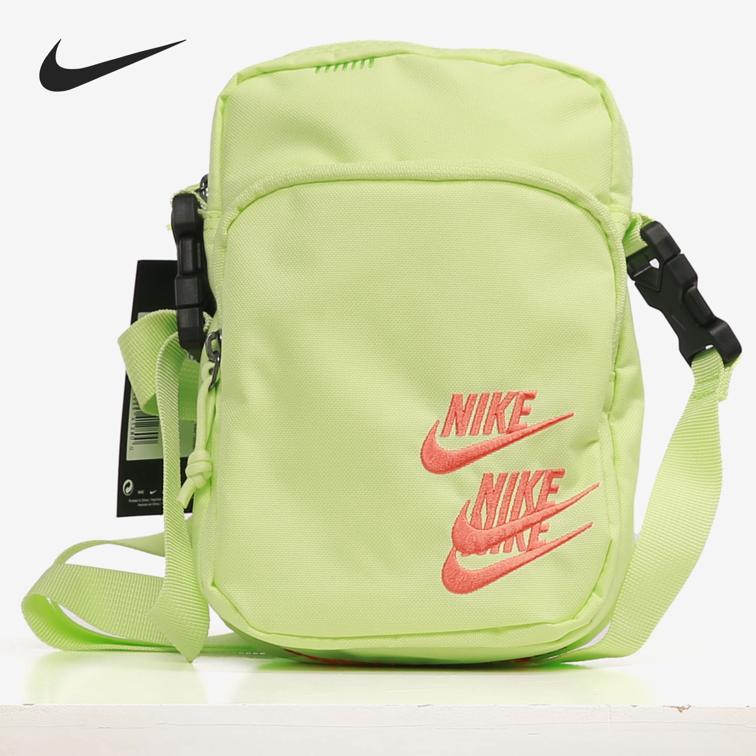 Nike/耐克官方正品男女休闲小方包运动斜挎包单肩包 DH3080-383