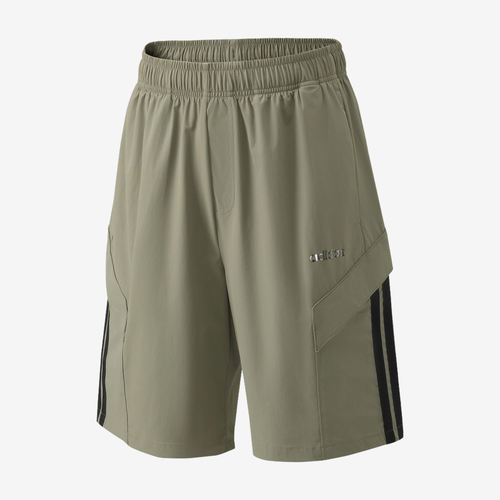 Adidas阿迪达斯正品男款条纹中腰松紧合身休闲轻便舒适短裤KY2121