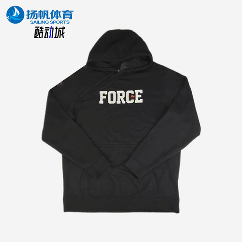 Nike/耐克正品男士时尚舒适印花连帽休闲套头卫衣AV3560-010