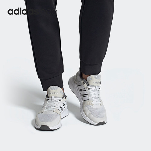 阿迪达斯RUN90S运动男女跑步鞋