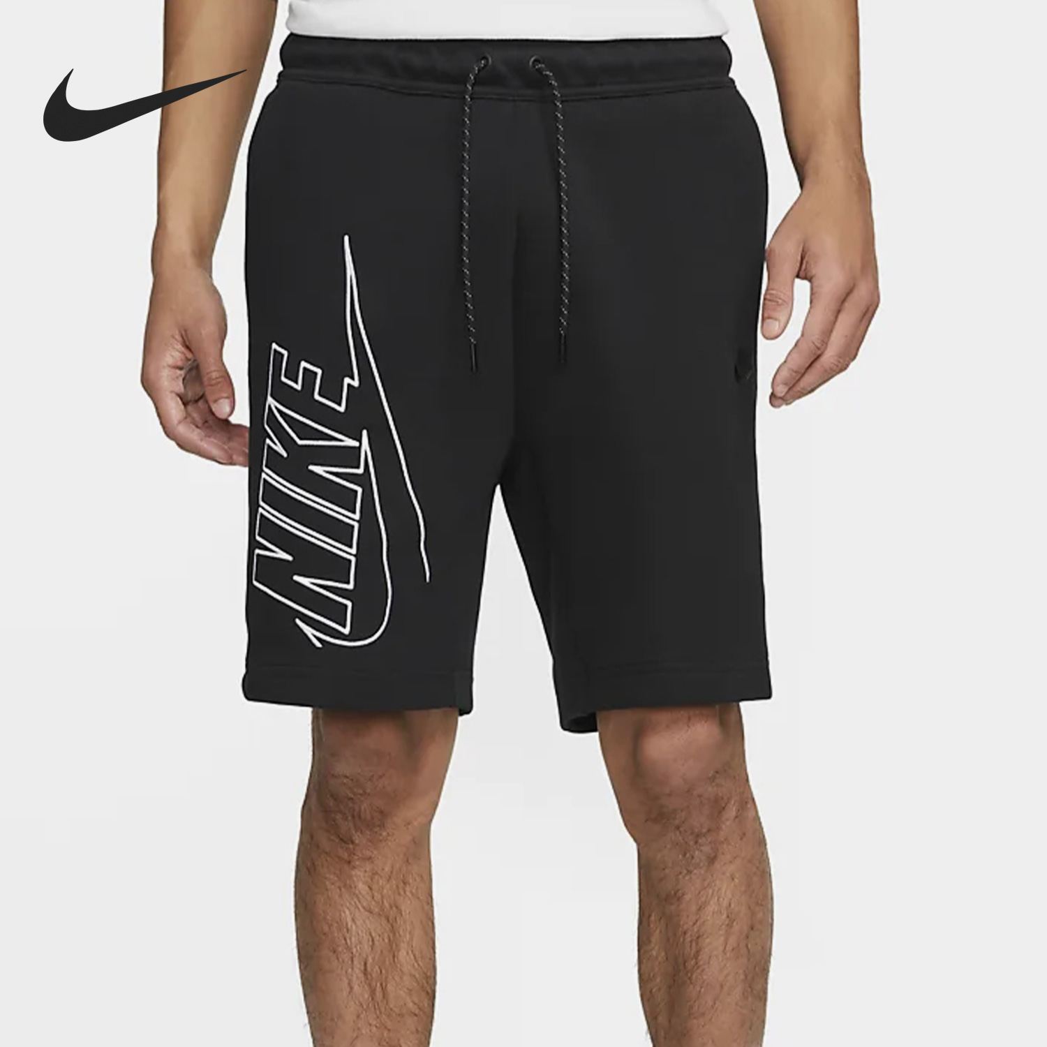 Nike/耐克官方正品2023新款透气休闲男子运动五分短裤DZ4473-010