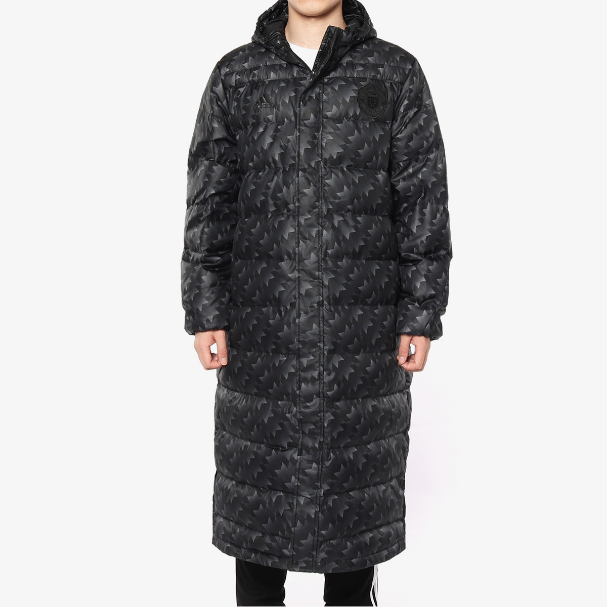 阿迪达斯男子休闲运动连帽羽绒服