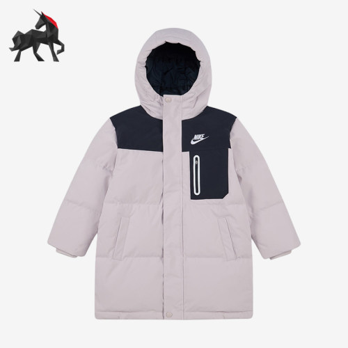 Nike/耐克正品小童三防连帽防风休闲舒适羽绒服IO6080-019
