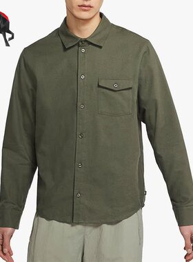 Nike/耐克正品春季男子翻领长袖运动衬衫CV4450-325