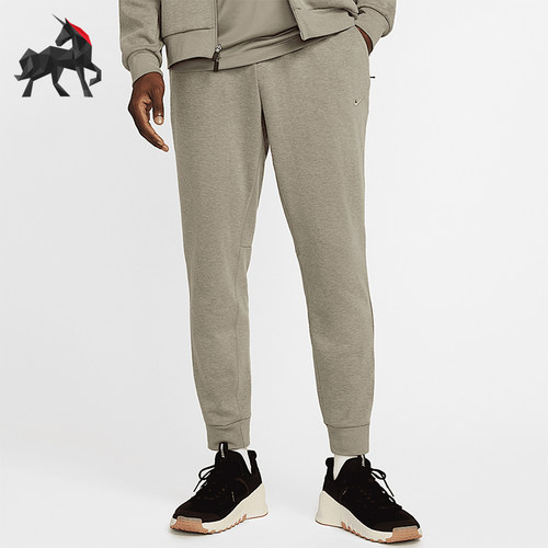 Nike/耐克正品Dri-FIT男士透气系带针织简约训练长裤FZ0975-320