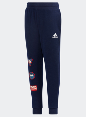 Adidas/阿迪达斯童装新款男小童休闲训练运动长裤GP0473 H40283
