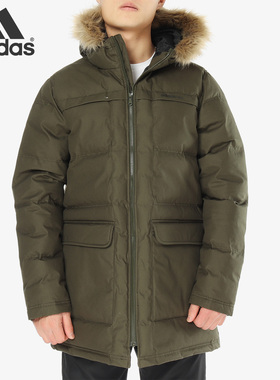 Adidas/阿迪达斯正品秋冬新款 男子休闲运动保暖棉服DM4213