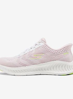 Skechers/斯凯奇正品2025女士低帮耐磨舒适休闲运动鞋125643-WPK