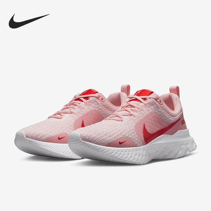 Nike/耐克官方正品React Infinity 3男女运动跑步鞋 DZ3016-600