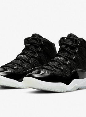 Nike/耐克正品Air Jordan11 aj11黑银大魔王2.0儿童鞋378039-011