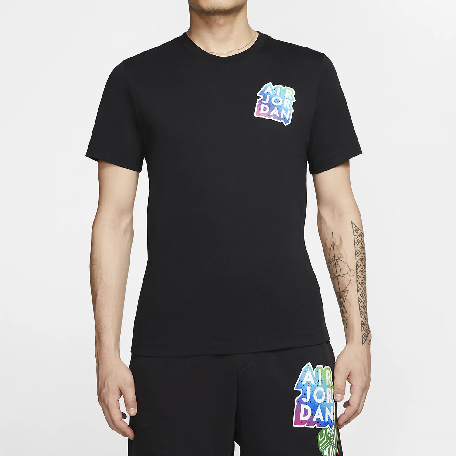 Nike/耐克正品夏季新款男子AJ全明星联名彩标运动T恤 CD5639