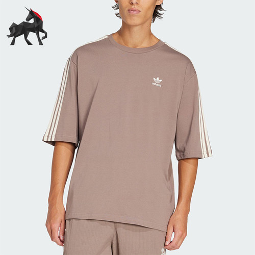 Adidas/阿迪达斯正品三叶草男士透气宽松透气经典运动短袖JP1058